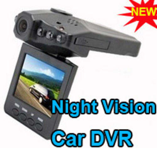 720P HD In-Car DVR with 2.5 Inch LCD Display and Night Vision Recording