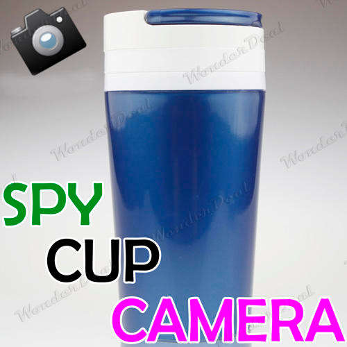 *NEW* Spy Cup Camera Sport Water Vacuum Cup Camera Pinhole DVR Bottle with Motion Activated Function