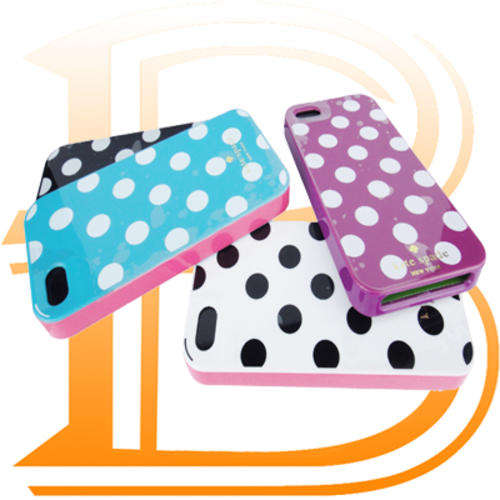 Round Dot Design Fashion Case for iPhone 5