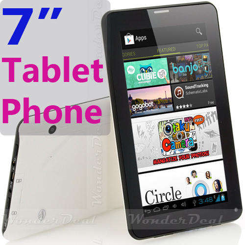 New 7" Google Android 4.0 Tablet Phone Capacitive Screen Wifi GSM Smart Cellphone MID Storm Tab TP7