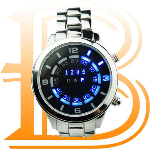Fashionably  Digital Watch with LED Lights Display Led lights  Led  Women or Men Watch Children