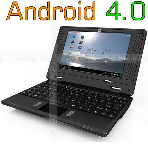 Android 4.0 ePC Laptop Mini Wifi Netbook 7 inch Screen VIA 8850 1.5G CPU 4G 512MB HDMI - 5 Colours