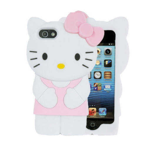Kitty 3D Case for iPhone 5 apple protact iphone5 case iphone 5 cover