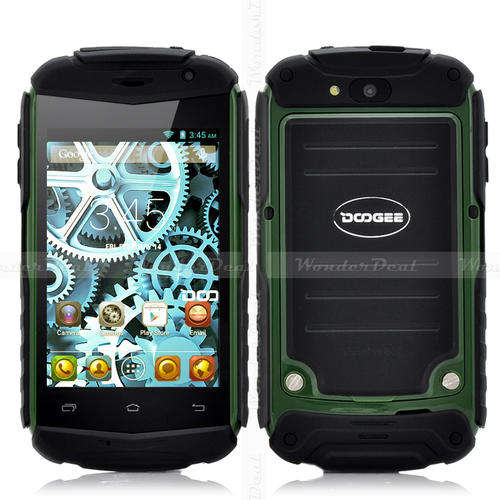 DOOGEE TITANS Shockproof DG150 3.5 Inch Screen 3G Dual SIM Android 4.2 GPS Phone Dual Core 1.3G CPU