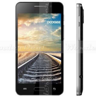 DOOGEE Moon DG130 Dual Core 1.3G CPU 4.3 Inch IPS Screen 3G Dual SIM Android 4.2 GPS Cellphone