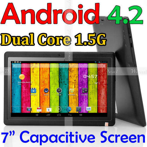 2014 New Google Android 4.2 MeePad II 7" Capacitive Screen Tablet Dual Core 1.5G A23 CPU