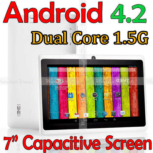 2014 New Google Android 4.2 MeePad II 7" Capacitive Screen Tablet Dual Core 1.5G A23 CPU