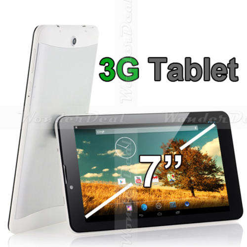 Newest iTab 7 Inch 3G Android 4.2 Tablet Phone 1.2GHz Dual Core CPU Cellphone IPS OGS Screen