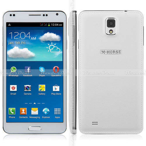 Note3 3G Smartphone 5.5 Inch Capacitive Screen Dual Core 1.3G Android 4.2 Dual SIM Standby GPS Phone
