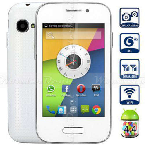 M-HORSE S51 Android 4.4 3G Smartphone 3.5 inch HVGA Screen SC7715 1.2GHz CPU Dual Camers