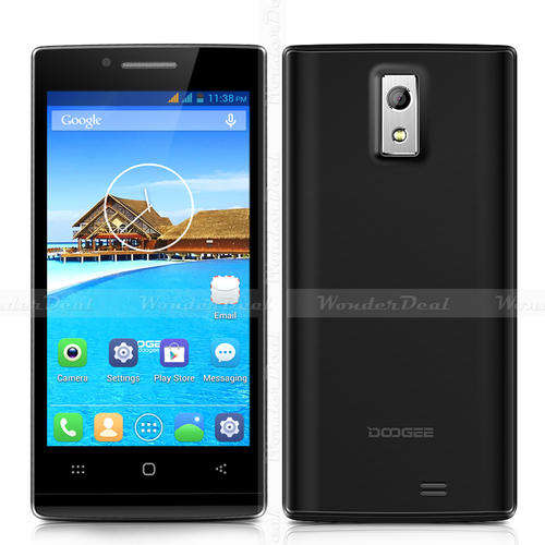 New DOOGEE Latte DG450 QuadCore 1.3G CPU 4.5 Inch 720P IPS Screen 3G Dual SIM Android 4.2 GPS Phone