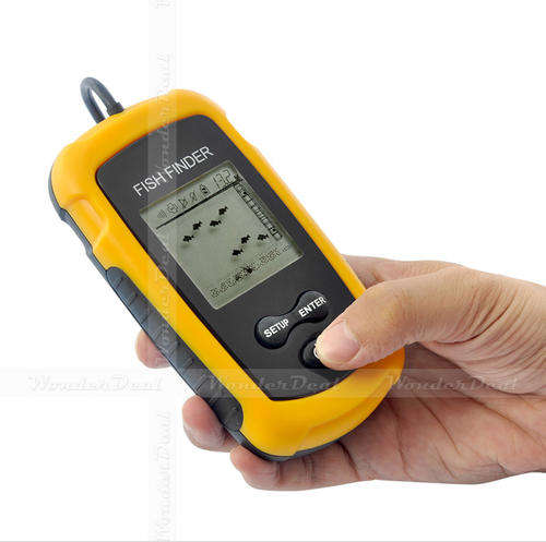 Fish Finder - Fish Locator with Sonar Radar Sensor and LED Display