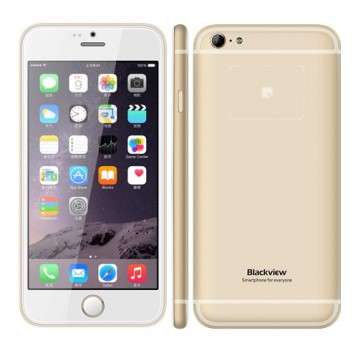 Blackview Ultra A6 Smartphone Android 4.4 iOS Theme MTK6582 Quad Core 1GB 8GB 4.7 Inch Gold