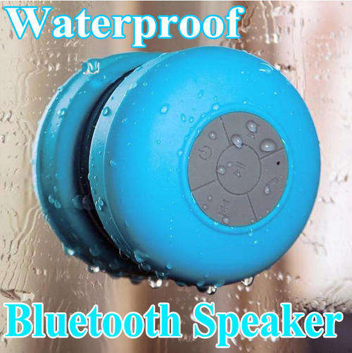 Bluetooth Water Resistant Portable Waterproof Shower Speaker with Sucker -  4 Colour