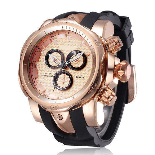 2016 Men's Fashion Watch Sport Watch Silicone Quartz Wristwatch