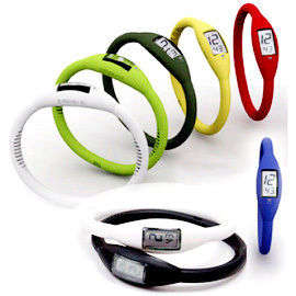 1 Dozen(12pcs)-Minus Ion Waterproof Sport Wrist Healthy Bracelet Multi Functional Electric Watch