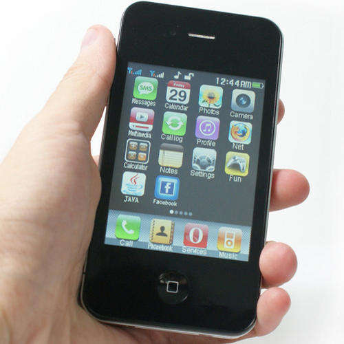 New! Unlocked 4th Gen Dual SIM Dual Standby Touch Screen aPhone Cellphone - Not Apple iPhone