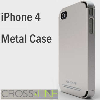 Cross-Line MC-1 Metal Aluminium Case Cover Protection for Apple iPhone 4 / 4S Only 29g