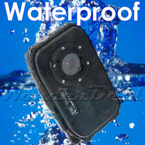 12MP Waterproof Digital Camera Camcorder DV DVR (With Face Detection, Image-Stabilization)