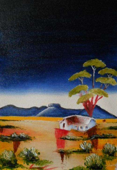 Karoo Scene with Tree1