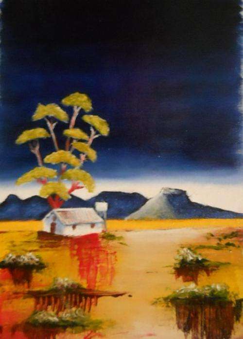 Karoo Scene with Tree2