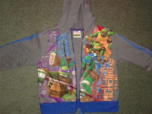 Teenage Mutant Ninja Turtle Grey Jacket Age 2-3