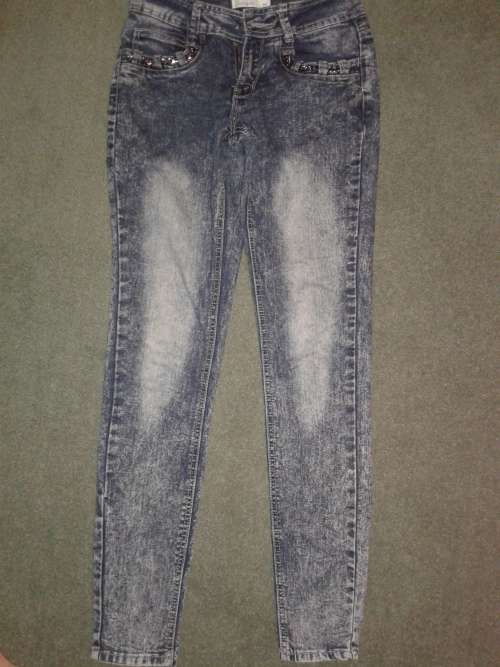 LADIES STONEWASHED SKINNY JEAN - INSYNC - SIZE 30