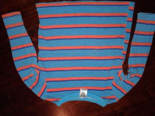 BOYS STRIPED LONG SLEEVE SHIRT AGE 3-4