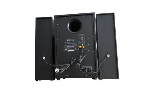 Ecco 2.1 Home Theatre System Mp3/USB/SD/LED-MV8821-Black