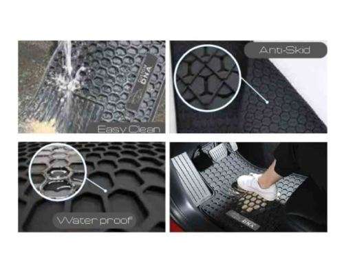 Custom DNA Rubber Mat Set Compatible with Hyundai Creta 2018-