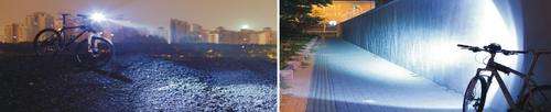 LED 1000LM BICYCLE LIGHT, HEADLIGHT KIT - complete set