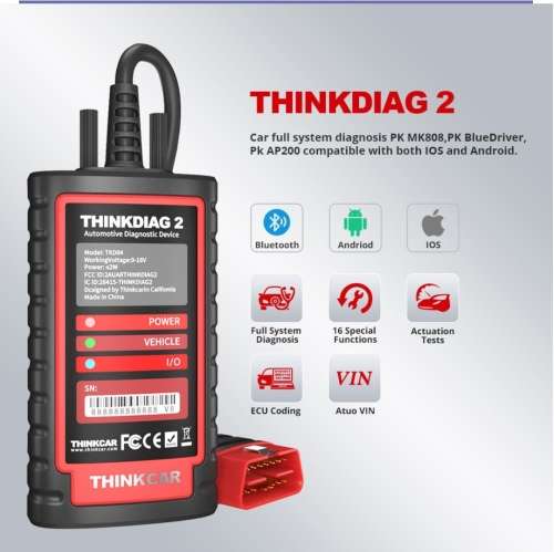 Launch thinkdiag 2 professional diagnostic machine