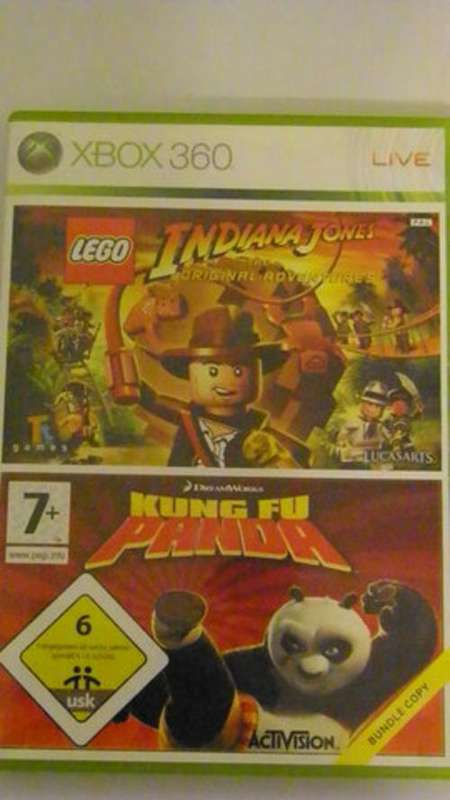 R1 NO RESERVE - Combo - Lego Indiana Jones & Kung Fu Panda