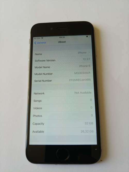Apple iphone 6 32gb Space Grey