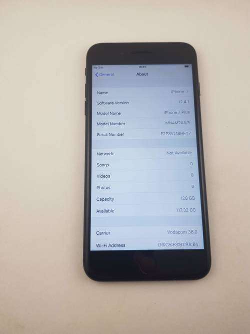 Apple iphone 7 plus 128gb Black(unlocked)