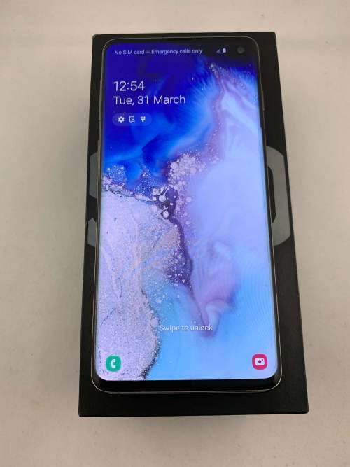 Samsung S10 Dual Sim Black in Box like new