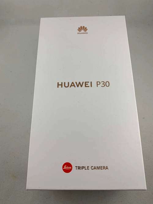 Huawei P30 Black 128gb storage 6gb ram