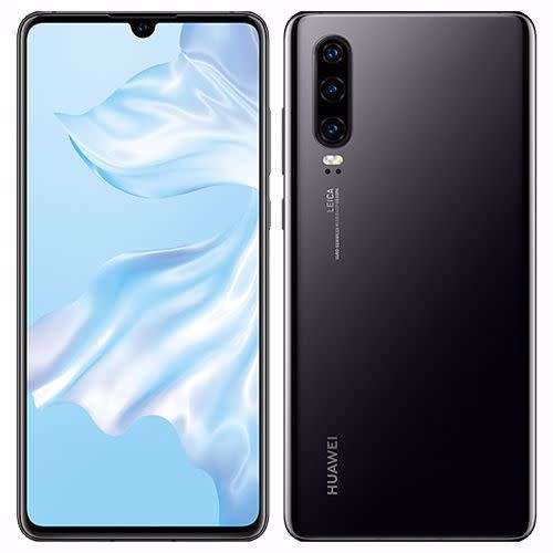 Huawei P30 Black 128gb storage 6gb ram