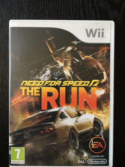 Two for One : NFS The Run and Disney Cars 2 - Wii - REDUCED