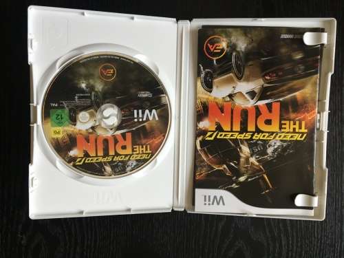 Two for One : NFS The Run and Disney Cars 2 - Wii - REDUCED