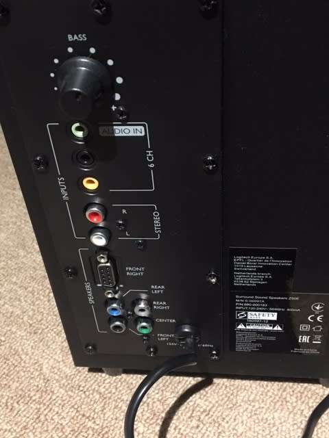 Logitech Z506 5.1 PC speakers