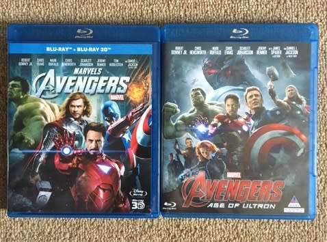 Marvel's Avengers movies bundle - Blu Ray
