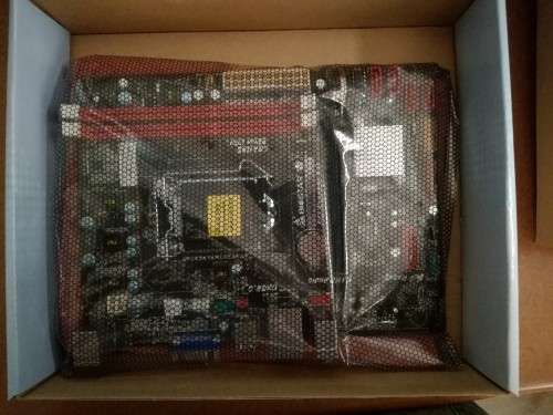 Biostar H61MGV Motherboard - UNUSED