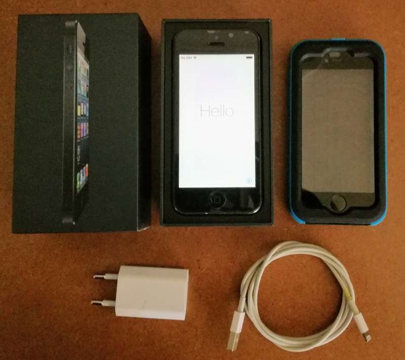 Apple iPhone 5 16GB Black USED, with Tough Case