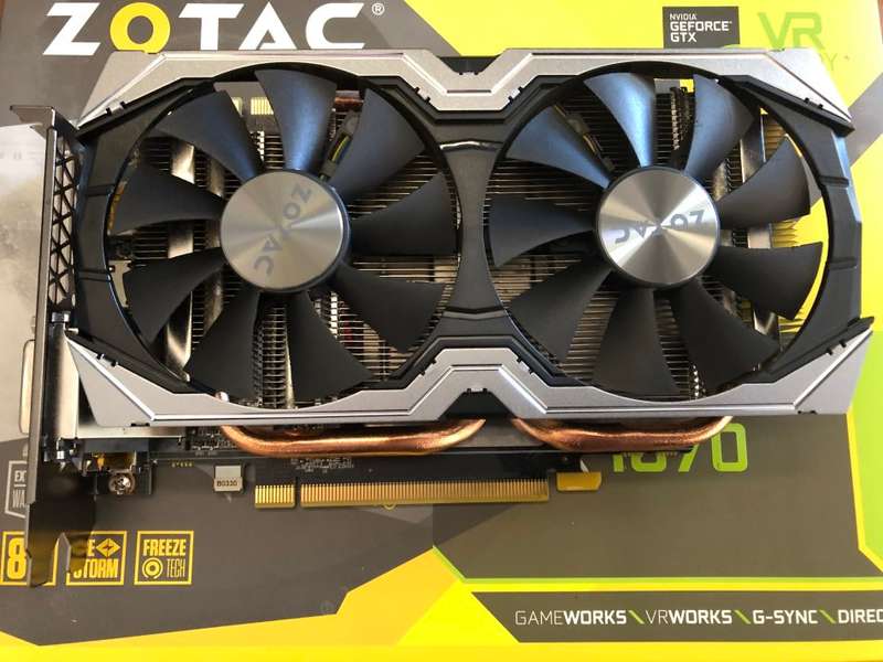 Zotac Geforce GTX1070 Mini 8GB Graphics Card