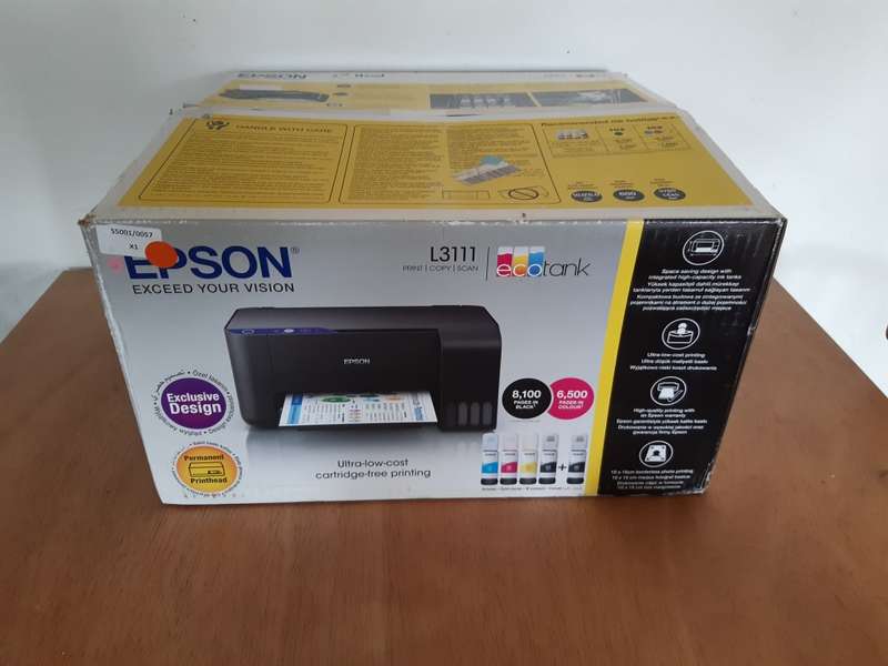 Used Epson L3111 3-in-1 EcoTank Printer - Please read description