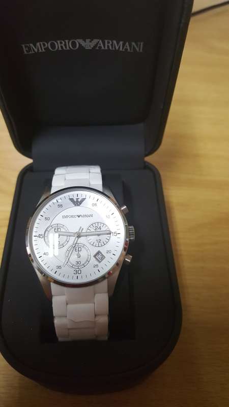 EMPORIO ARMANI CHRONOGRAPH LADIES WATCH