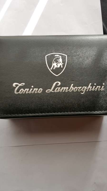 TONINO LAMBORGHINI MENS WATCH em0 45.111 STAINLESS STEEL