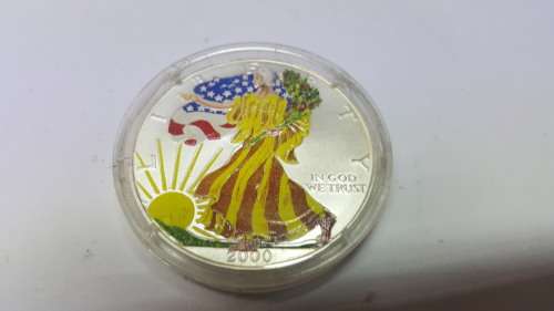 2000  AMERICAN SILVER DOLLAR