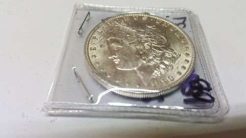 1890  MORGAN SILVER DOLLAR